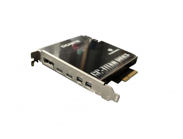 Titan Ridge 2.0 Thunderbolt 3 USB-C PCIe Karte für Mac Pro 3.1 - 5.1 geflashed
